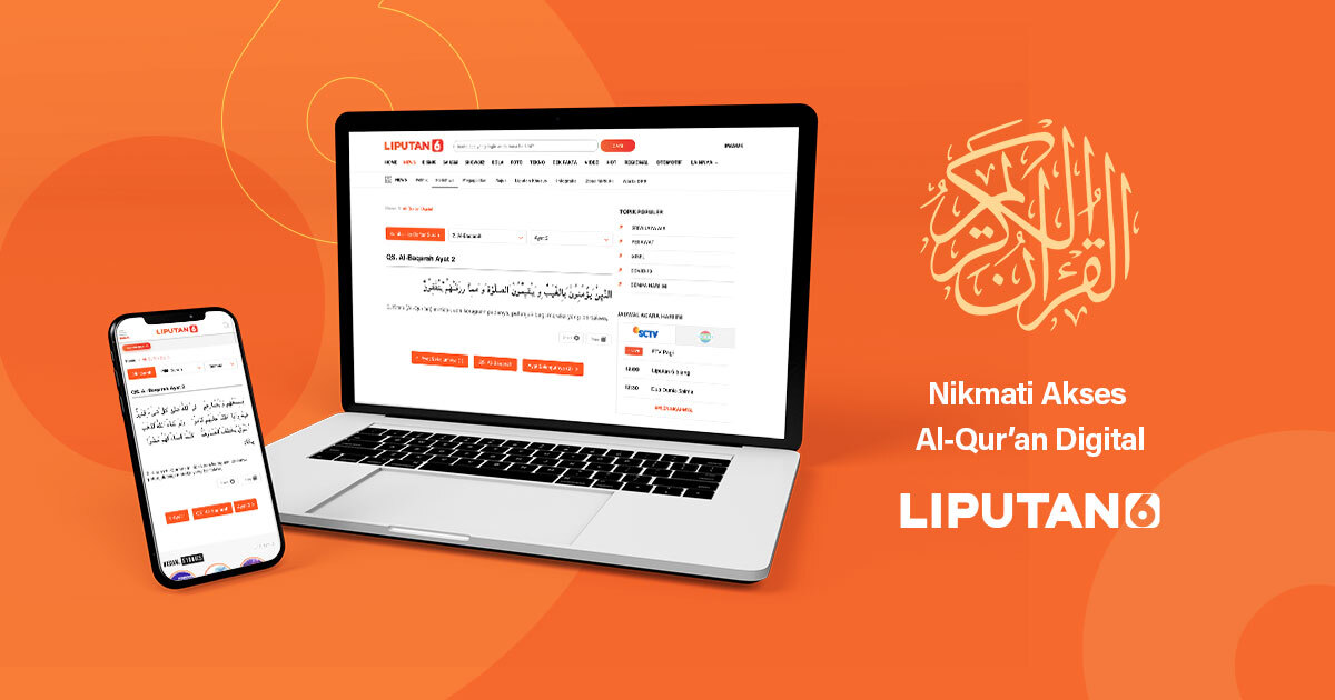 Al-Qur'an Digital Online dan Terjemahan 30 Juz  Liputan6.com Berita Viral Hari Ini Jumat 20 September 2024